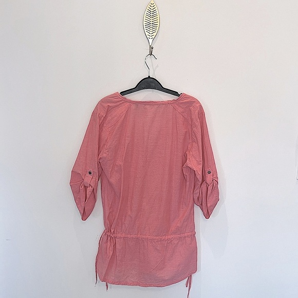 🩷Horny Toad Coral Tunic/Blouse - Picture 2 of 3
